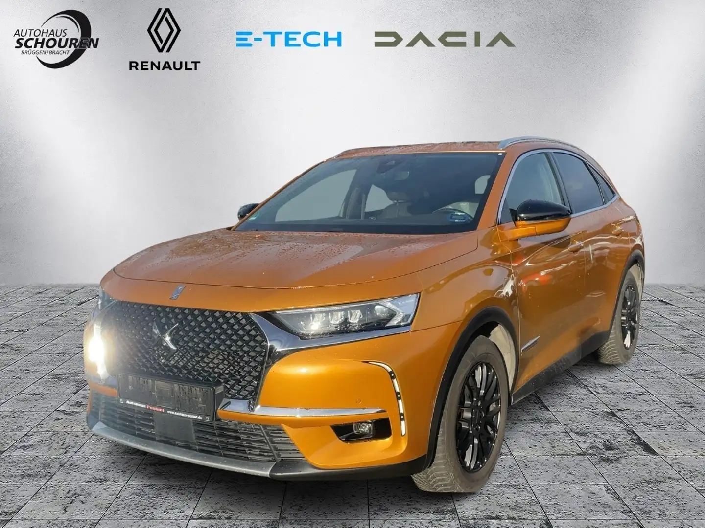 DS Automobiles DS 7 Crossback Crossback 2.0 BlueHDi 180 Be Chic S&S Orange - 1