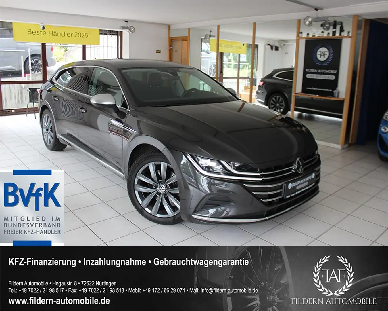 Volkswagen Arteon SB 2.0TDI DSG Elegance*LED*ACC*KAMERA*LANE*KEYLESS Grau - 1