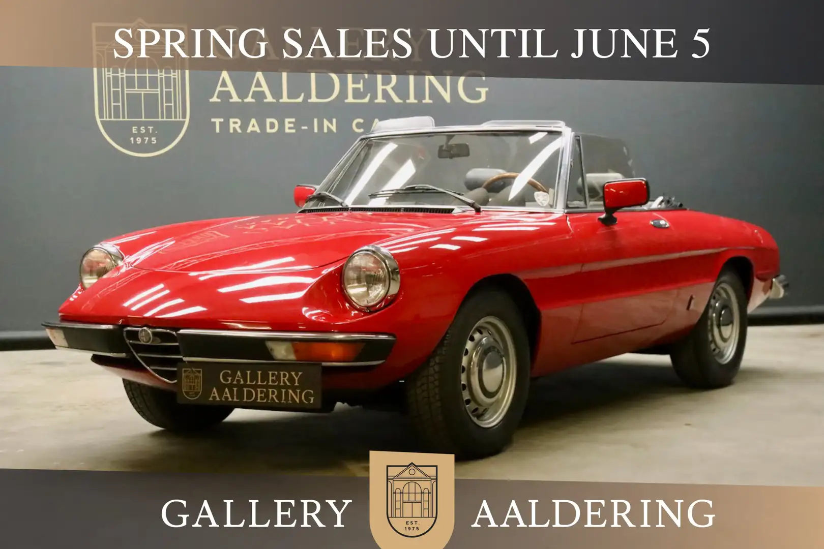 Alfa Romeo 2000 Spider Veloce PRICE REDUCTION Trade-in-car Mechani Rot - 1