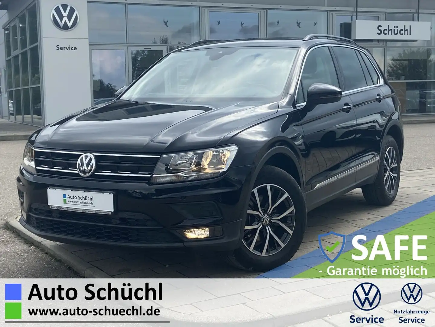 Volkswagen Tiguan 2.0 TDI DSG 4-MOTION COMFORTLINE NAVI+SHZ Schwarz - 1