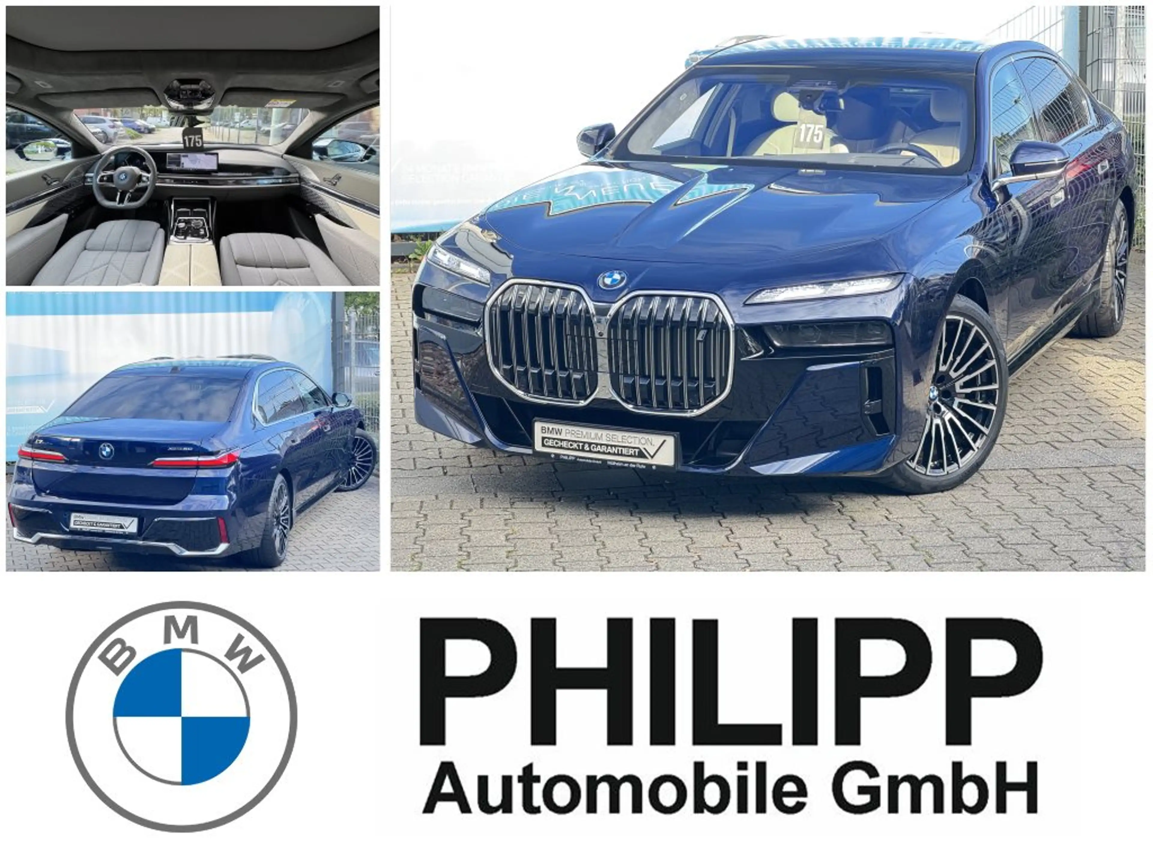 BMW i7 xDrive60 M Sport B&W AHK TV Lounge Pano Massage