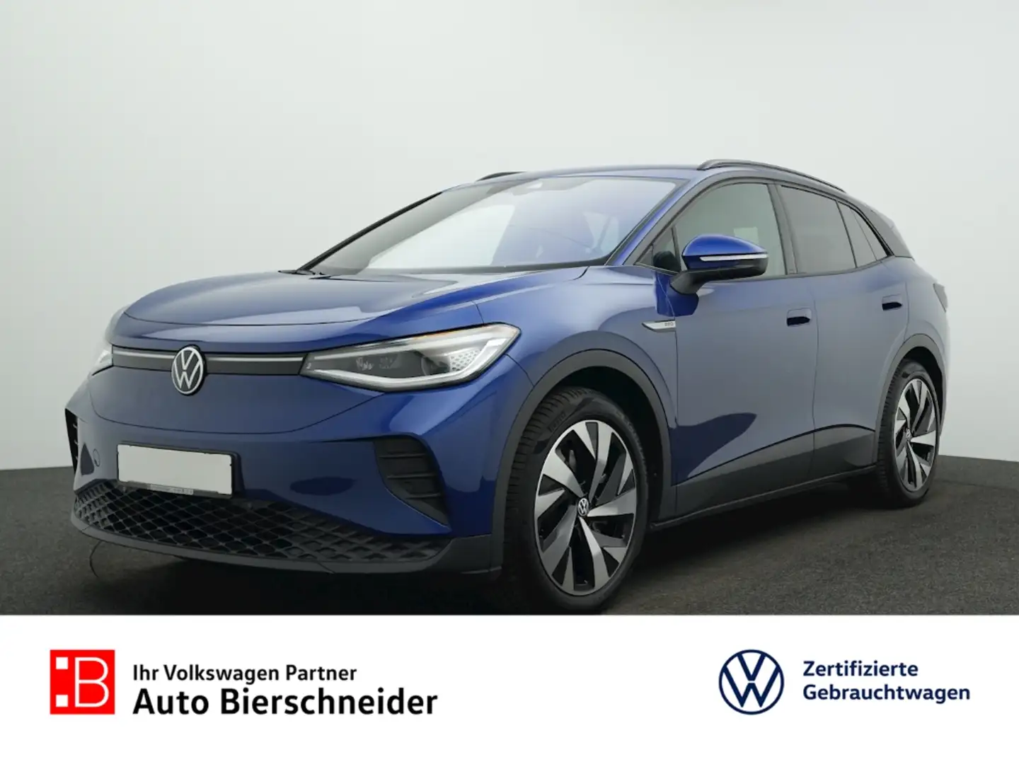 Volkswagen ID.4 Pro Perf. 5.-J.-GAR IQ-LIGHT AHK WÄRMEPUMPE Bleu - 1