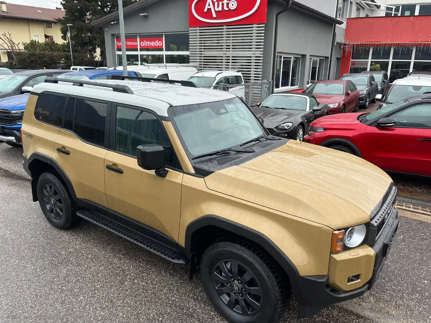 Toyota Land Cruiser 2.8 D4D A/T AWD First Ed. 7 POSTI+PRONTA CONSEGNA Żółty - 2
