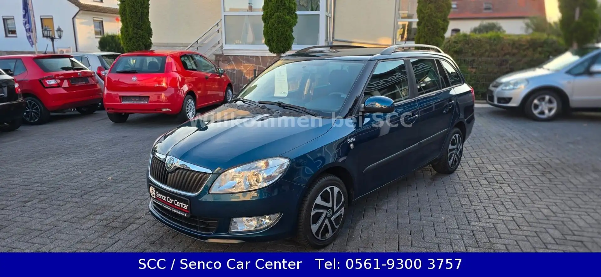 Skoda Fabia Combi Family KLIMA Mod:2012 TÜV NEU Niebieski - 1