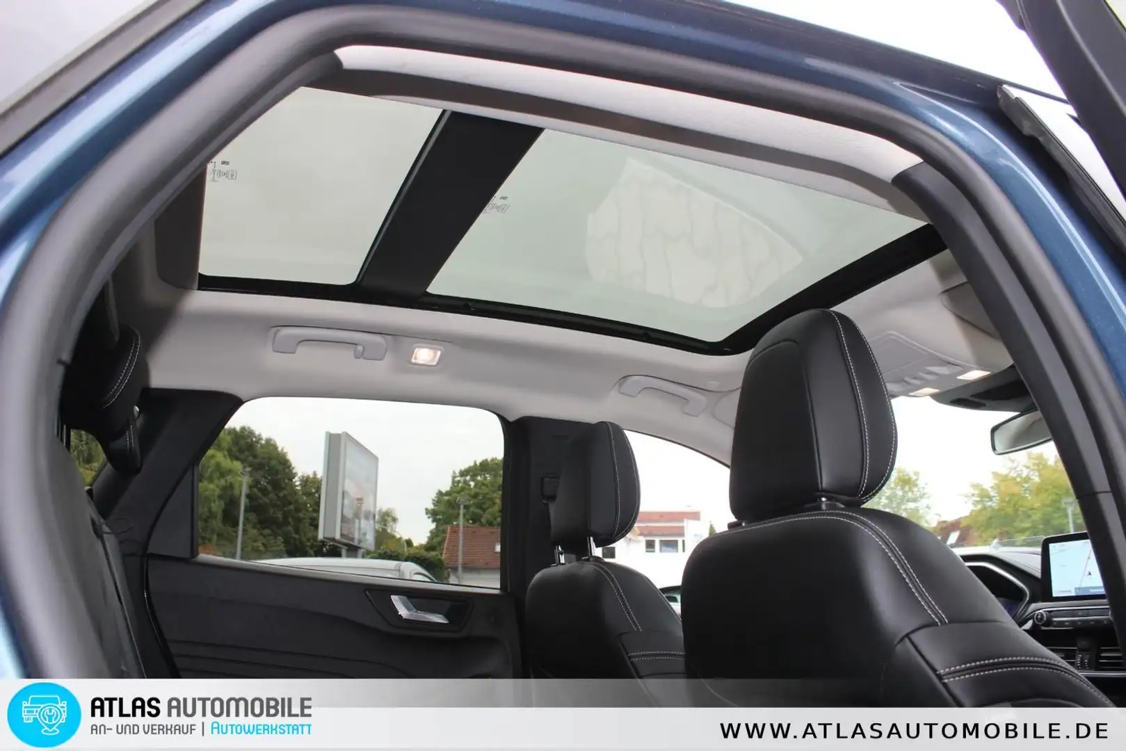Ford Kuga Vignale 2.0 EcoBlue Auto 4WD PANO=LEDER=LED Blau - 2