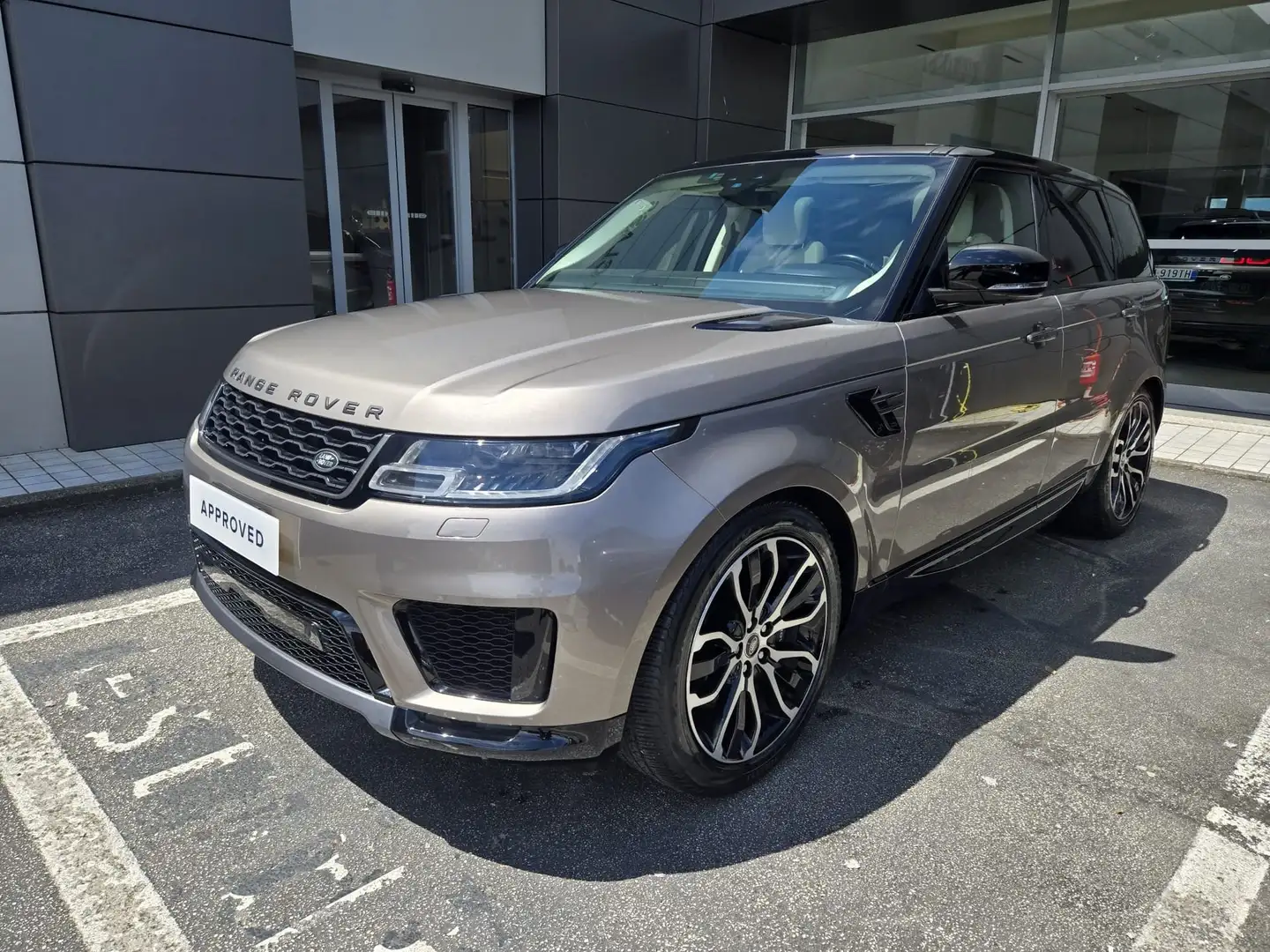 Land Rover Range Rover Sport 3.0D l6 249 CV HSE Silver Marrone - 1