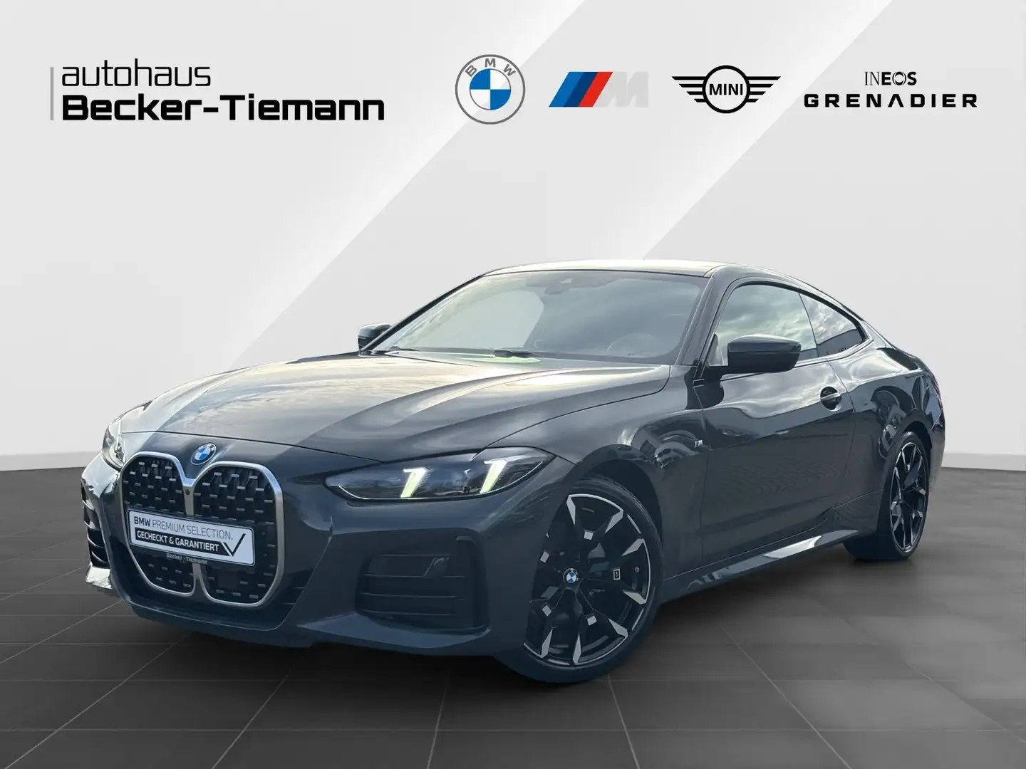 BMW 420 i Coupé M Sport | Leasing ab 429€ | 19 Zoll | Park Grau - 1