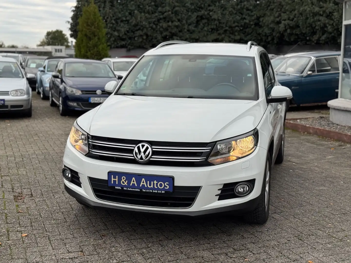 Volkswagen Tiguan Lounge Sport & Style BMT *Rep.Unfall* Weiß - 2