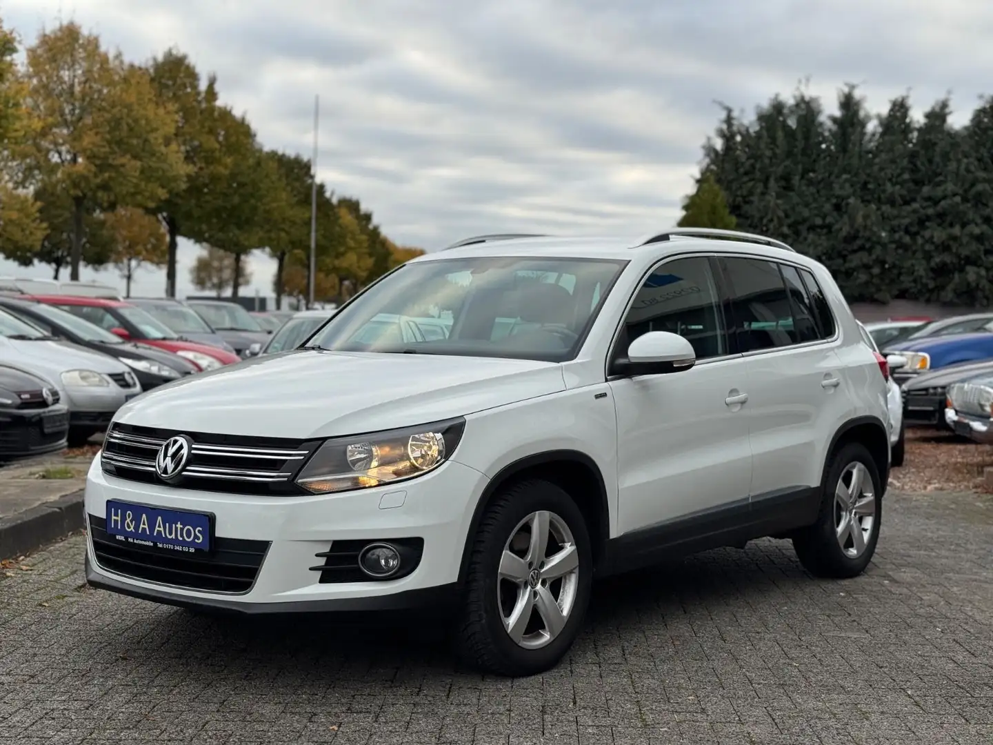 Volkswagen Tiguan Lounge Sport & Style BMT *Rep.Unfall* Weiß - 1