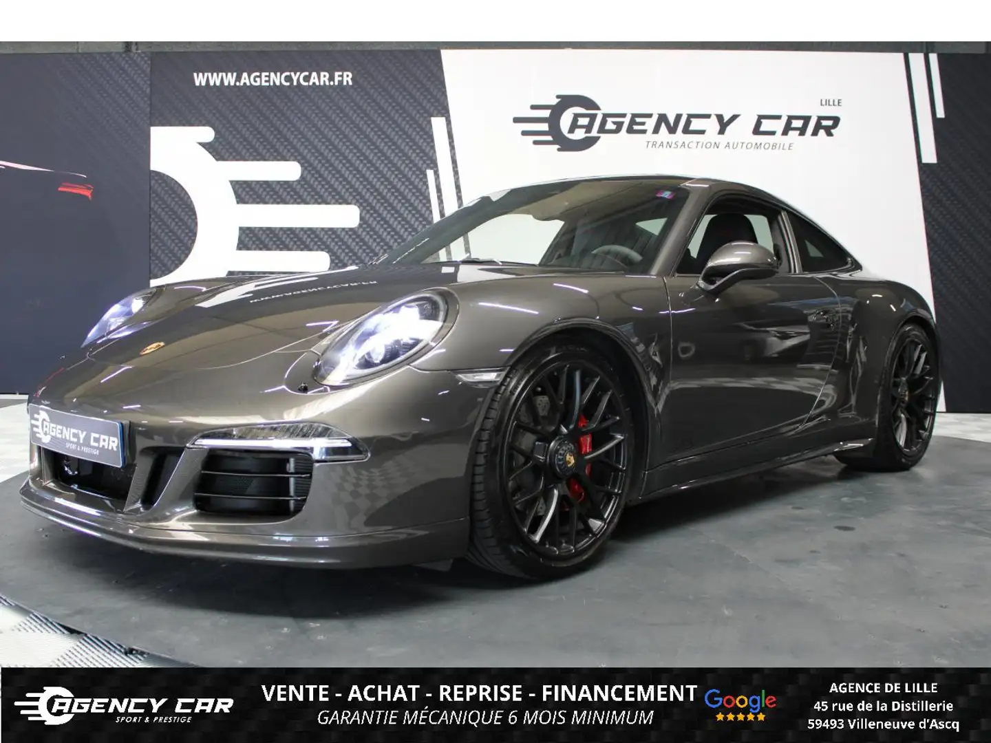 Porsche 911 Carrera GTS 430 PDK 991 Pack Carbone PASM PDLS+ Gris - 1