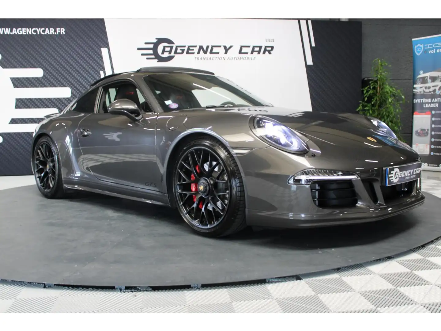 Porsche 911 Carrera GTS 430 PDK 991 Pack Carbone PASM PDLS+ Gris - 2