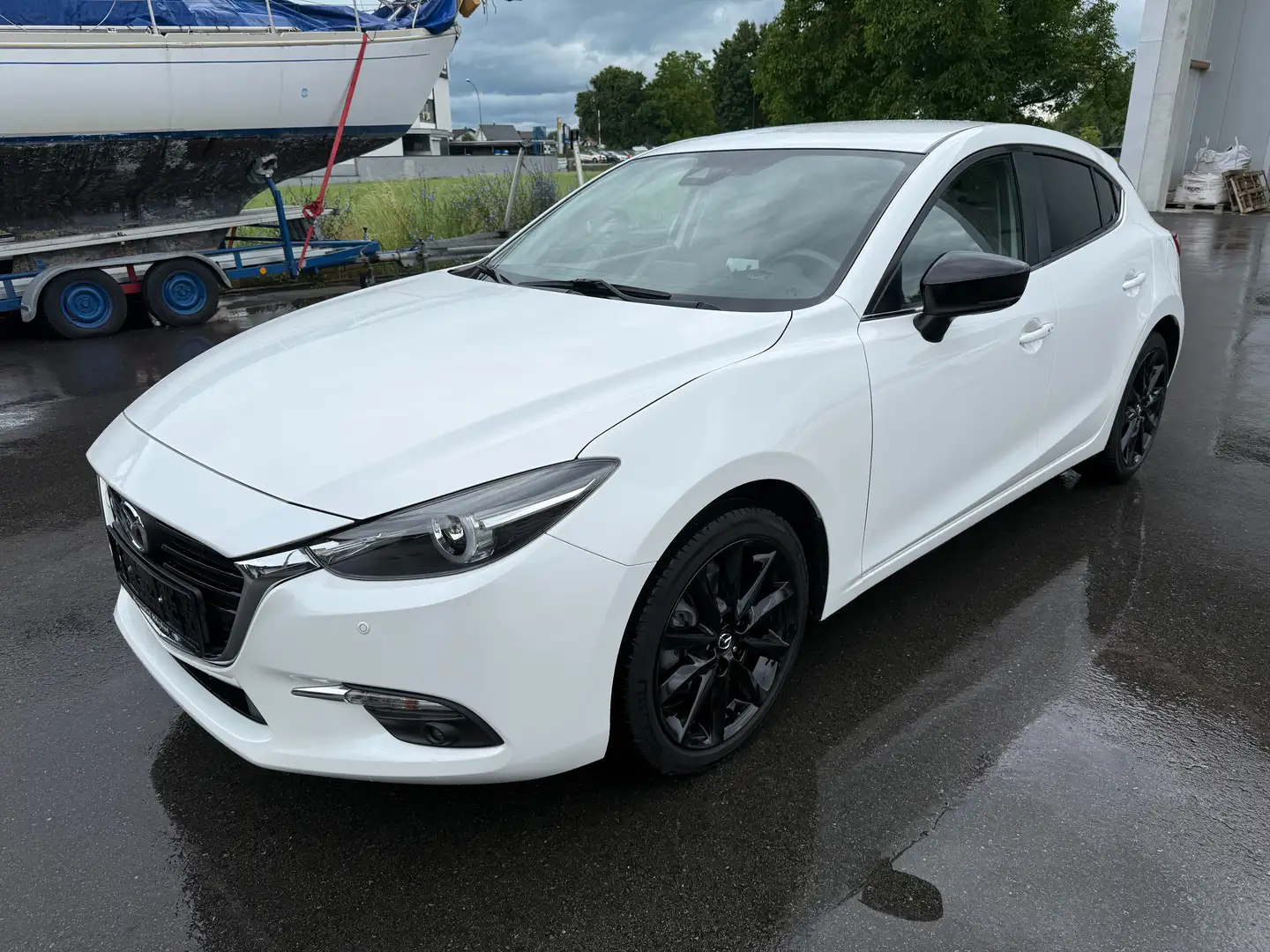 Mazda 3 Sport G120 Revolution Navi Kamera BOSE White - 1