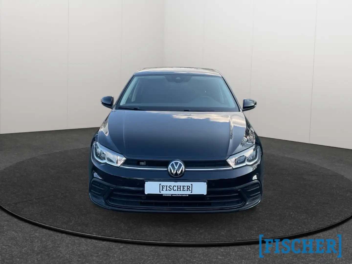 Volkswagen Polo 1.0TSI DSG Life Navi LED SHZ DAB Zwart - 2