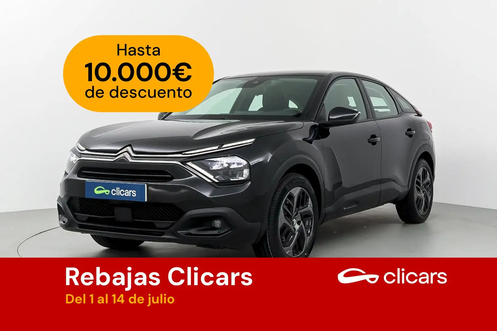 Citroen C4 1.2 PureTech Plus S&S EAT8 130 Negro - 1