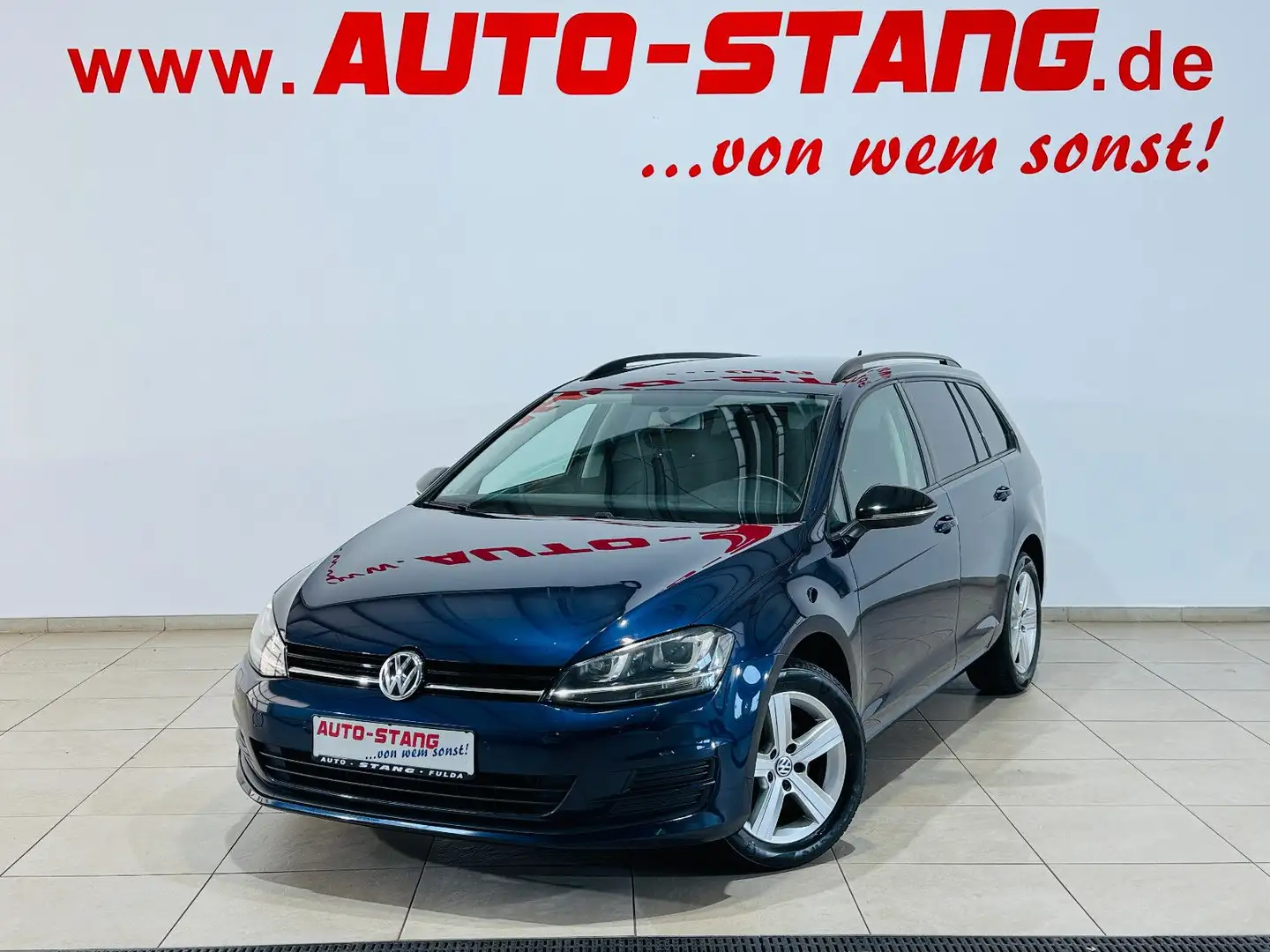 Volkswagen Golf VII Variant BMT*SCHECKHEFT+BI-XENON+NAVI* Modrá - 2