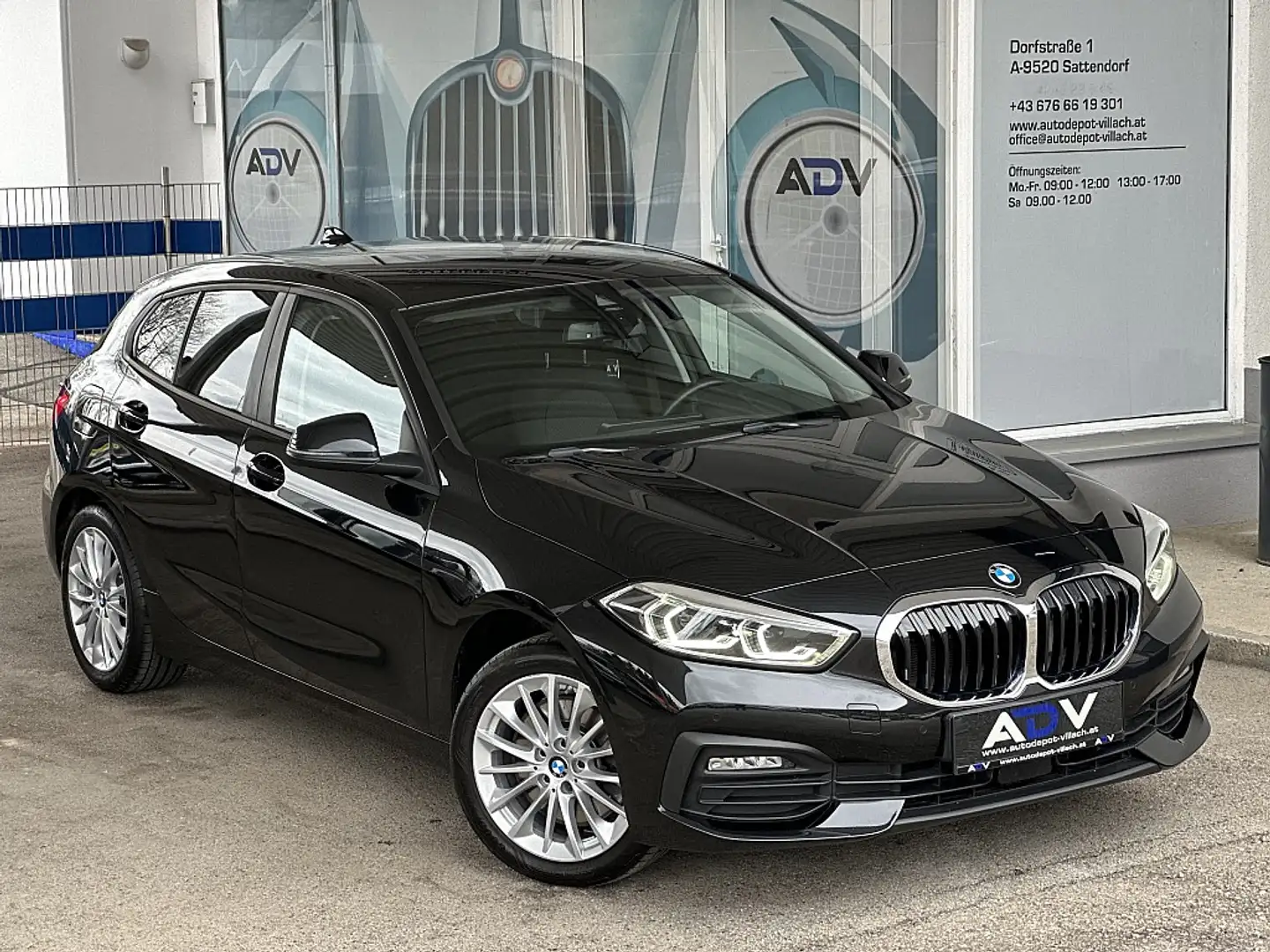 BMW 120 d xDrive Aut. Noir - 1