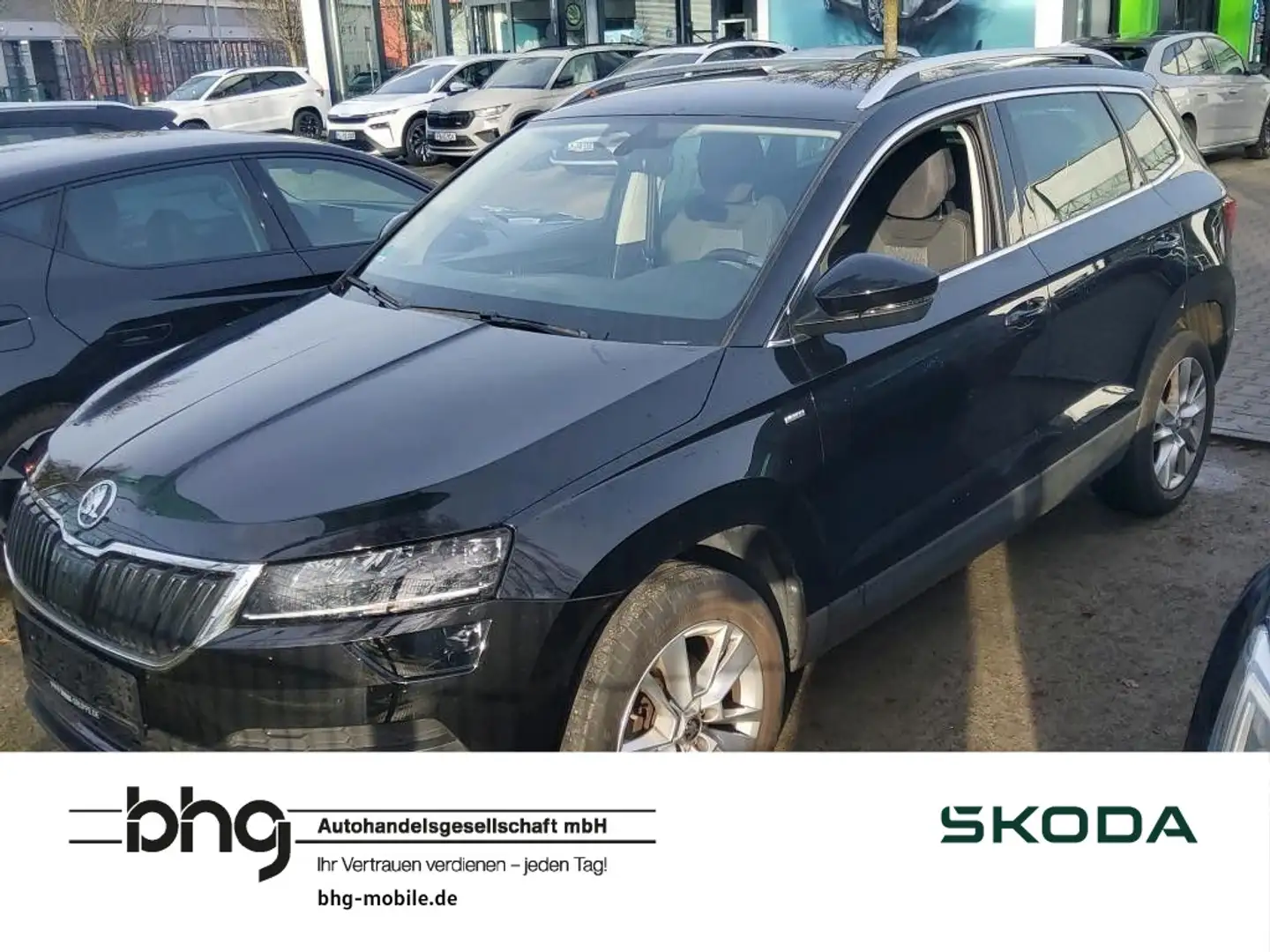 Skoda Karoq KAROQ AMB 1,0 TSI 6-Gang LED, Smart Link, beheiz Schwarz - 1