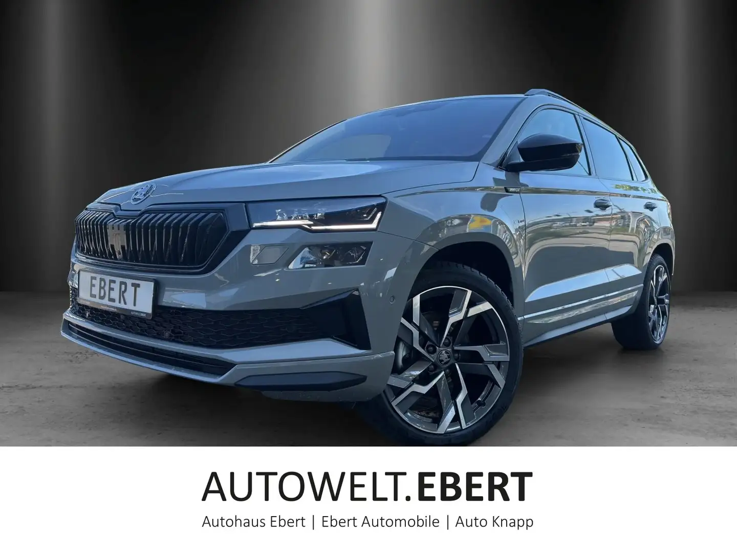 Skoda Karoq Sportline 2,0 TSI 140 kW DSG 4x4 Grau - 1