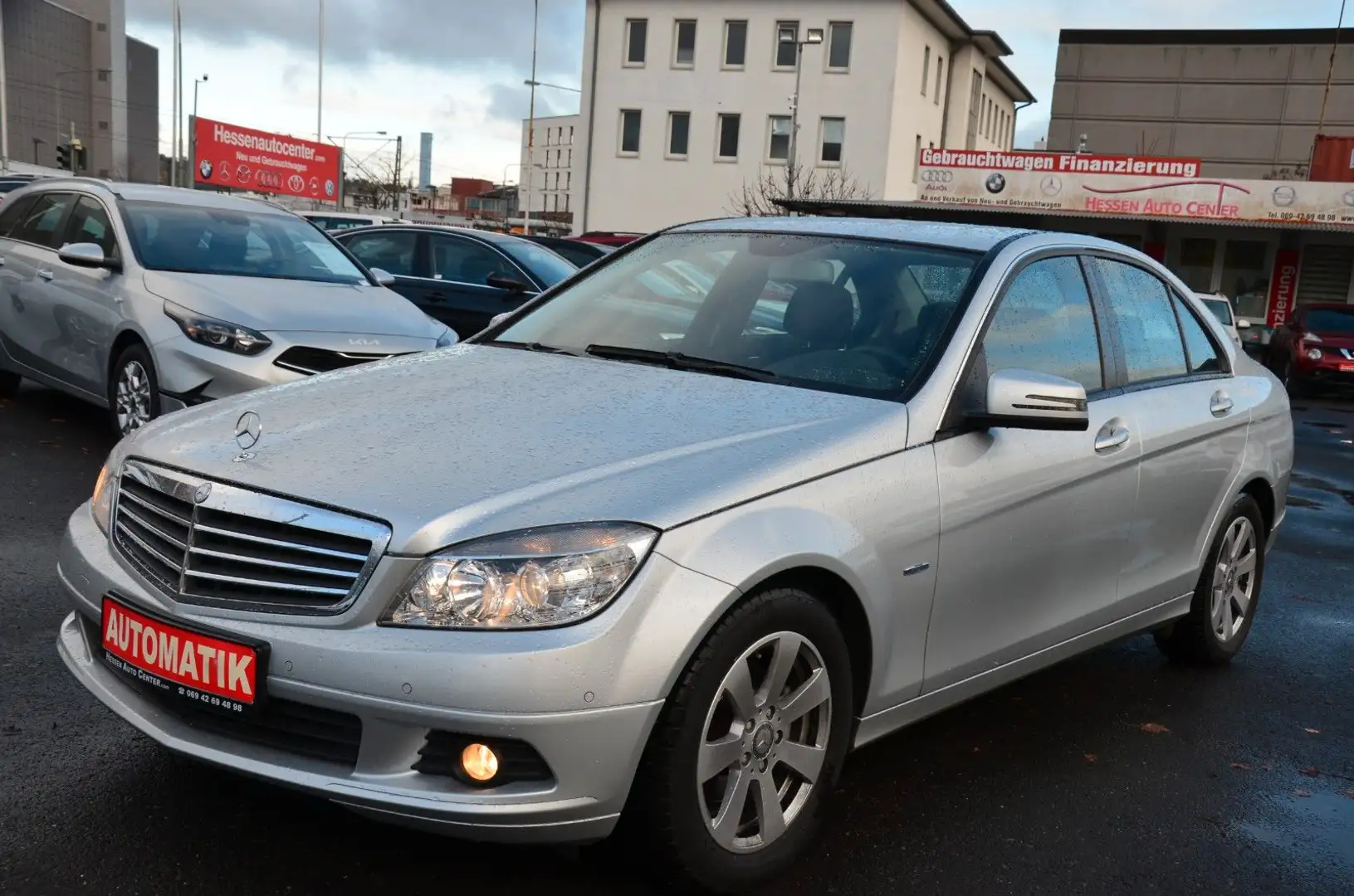 Mercedes-Benz C 180 CGI BlueEff.*NUR46.000*Autom.*KLIMA*NAVI* Silber - 1