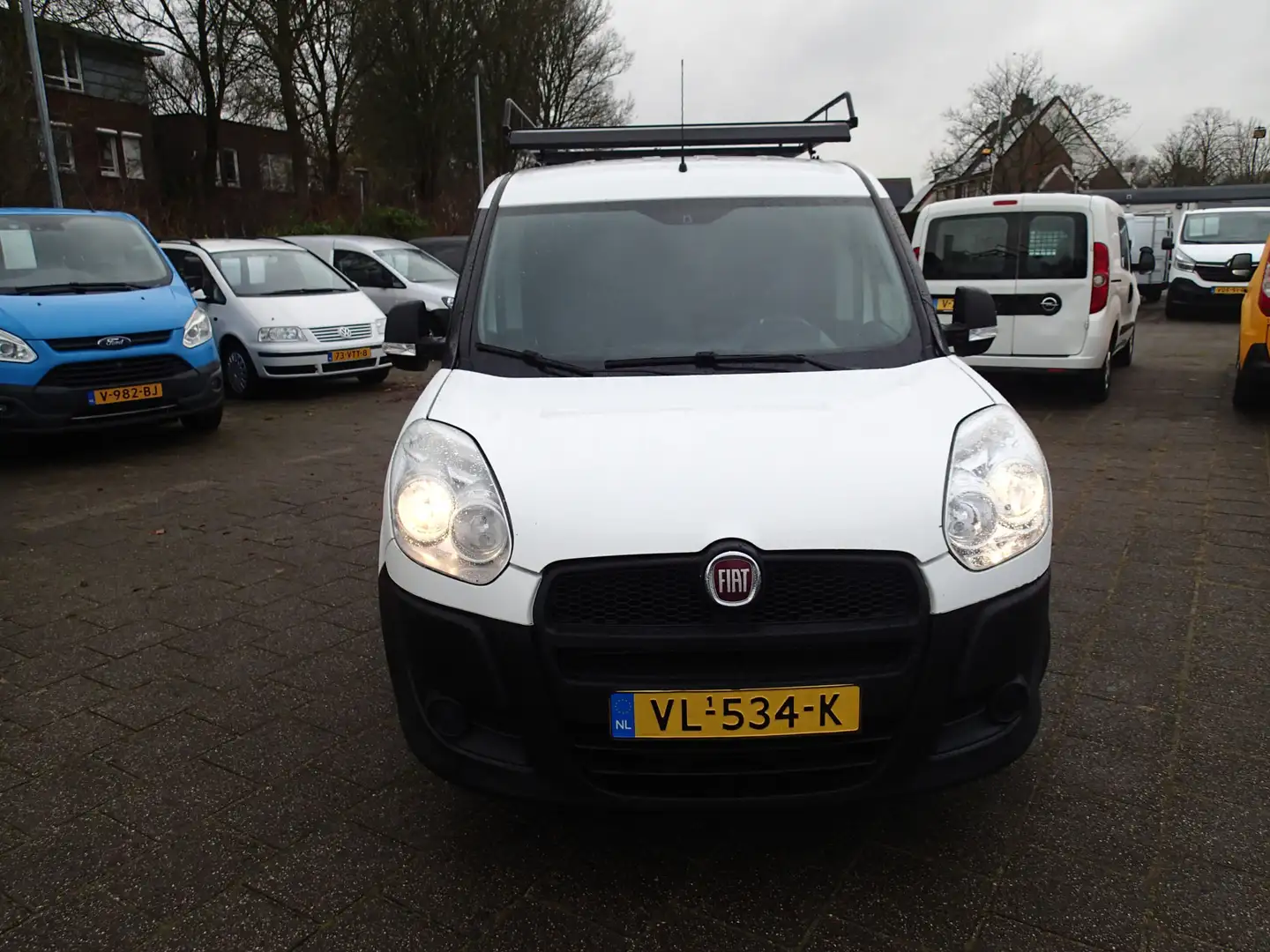 Fiat Doblo Cargo 1.3 MultiJet Actual VOORZIEN VAN AIRCO+TREKH Blanco - 2
