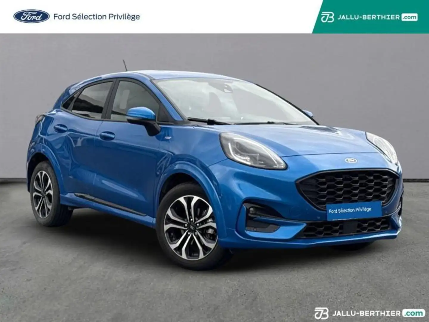Ford Puma 1.0 EcoBoost 125ch S\u0026S mHEV ST-Line Powershif Bleu - 2