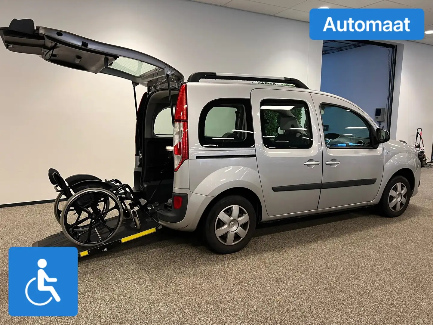 Renault Kangoo Rolstoelauto Automaat Grijs - 2