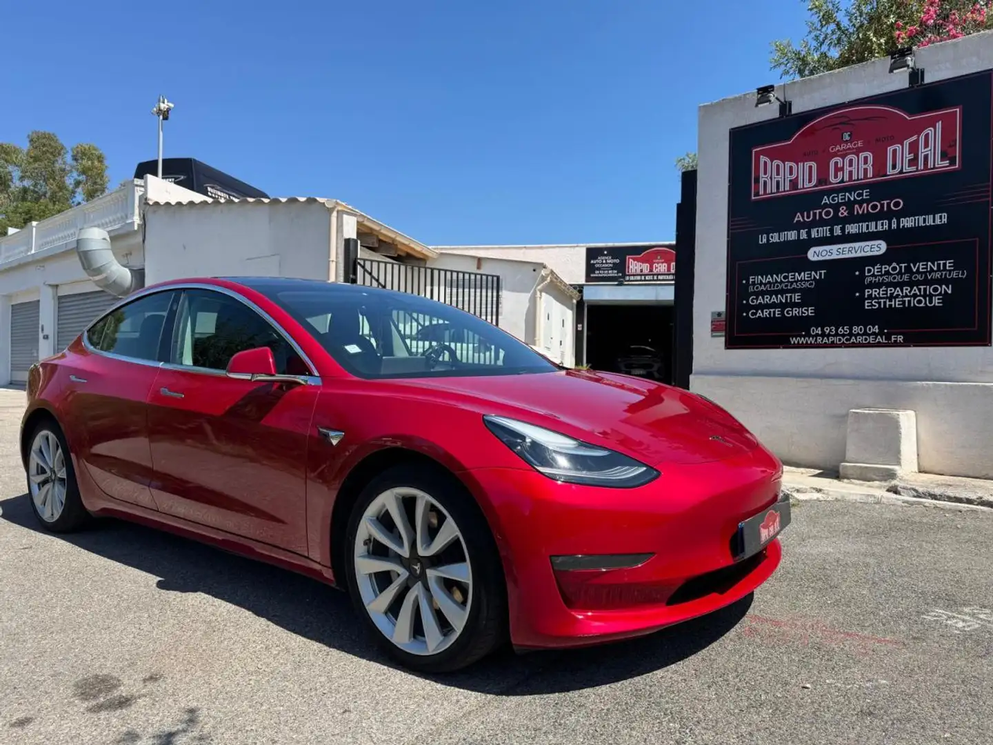 Tesla Model 3 Model 3 Dual Motor AWD MY21  Long-Range PHASE 1 Rouge - 1