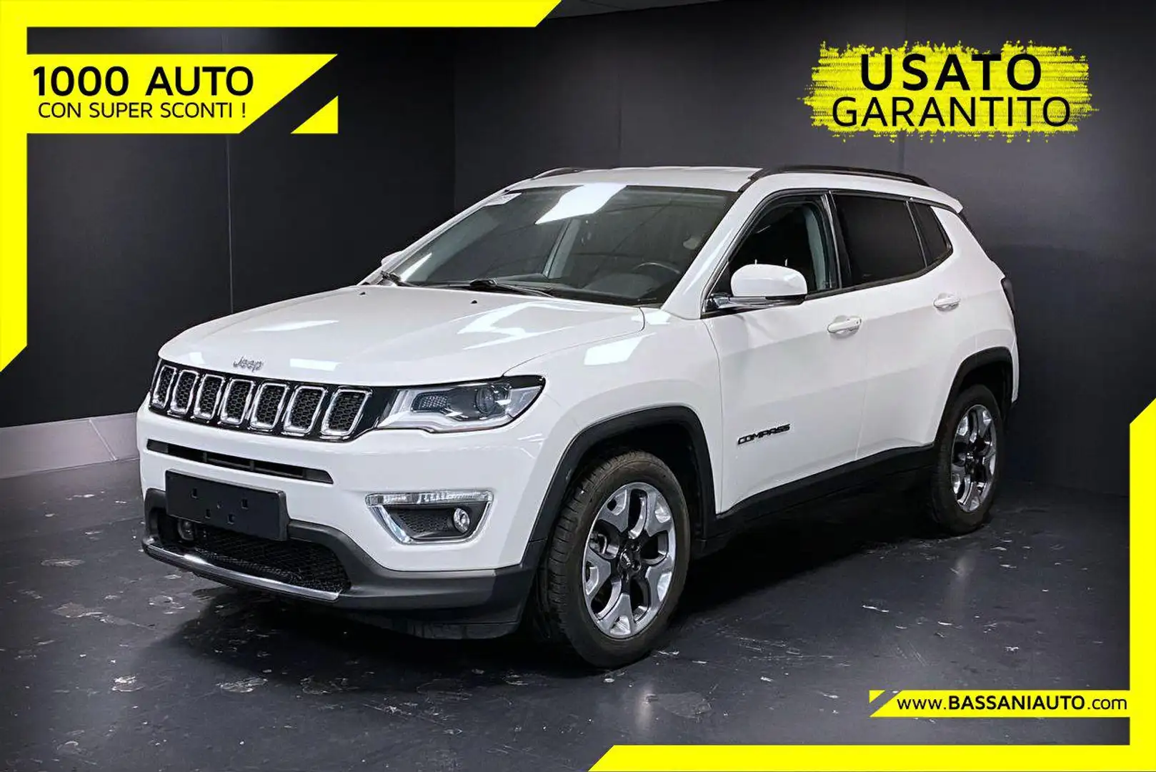 Jeep Compass 1.6 Multijet II 2WD Limited White - 1