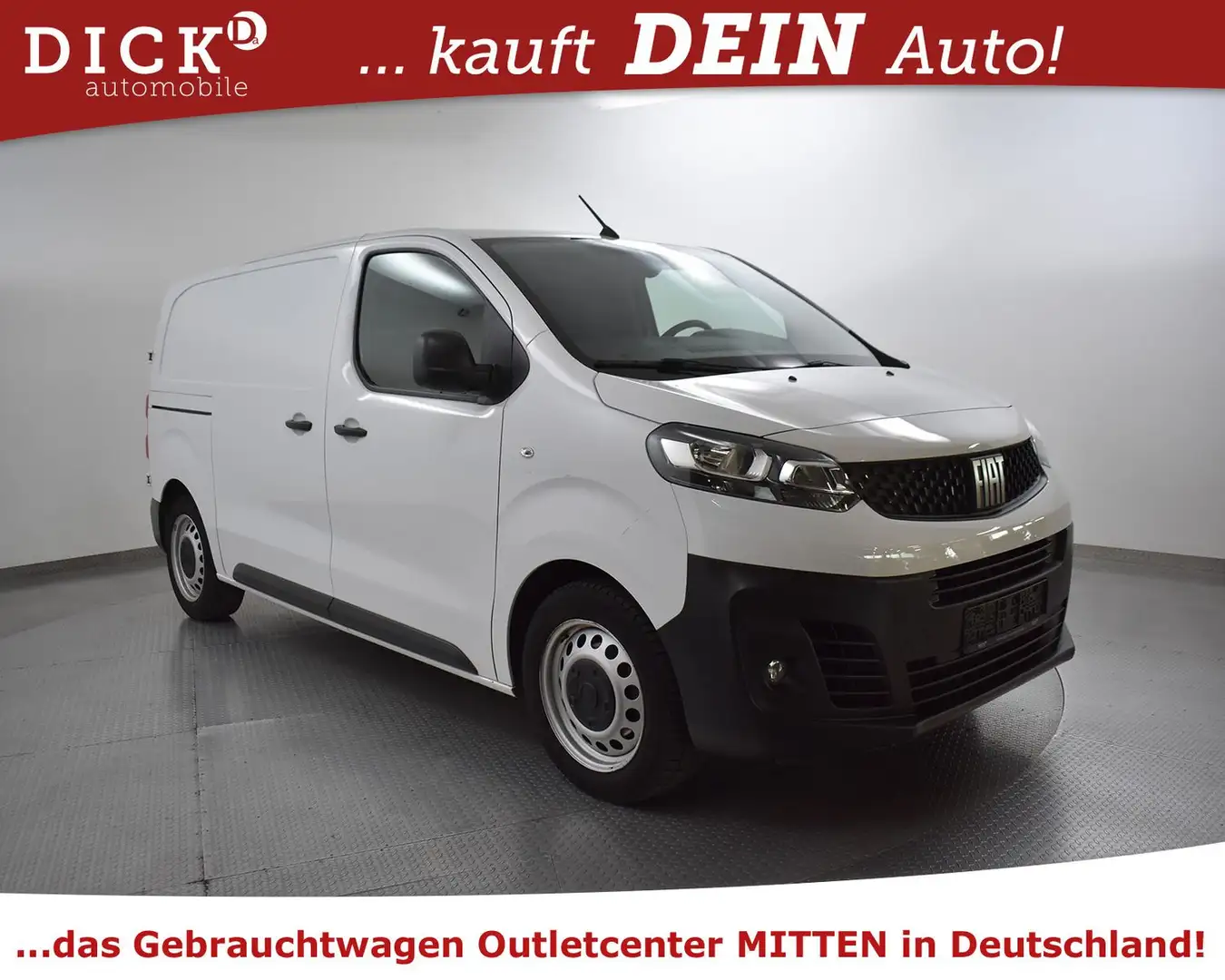Fiat Scudo 1.5 L2 SX 3SI+KLIMA+NAVI+KAM+PDC+TEMP+MFL Weiß - 1