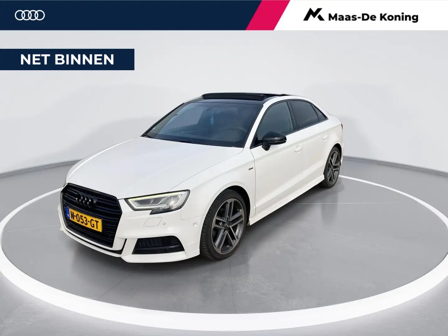 Audi A3 Limousine 35 TFSI/150PK S-tronic S Line · Panorama Wit - 1