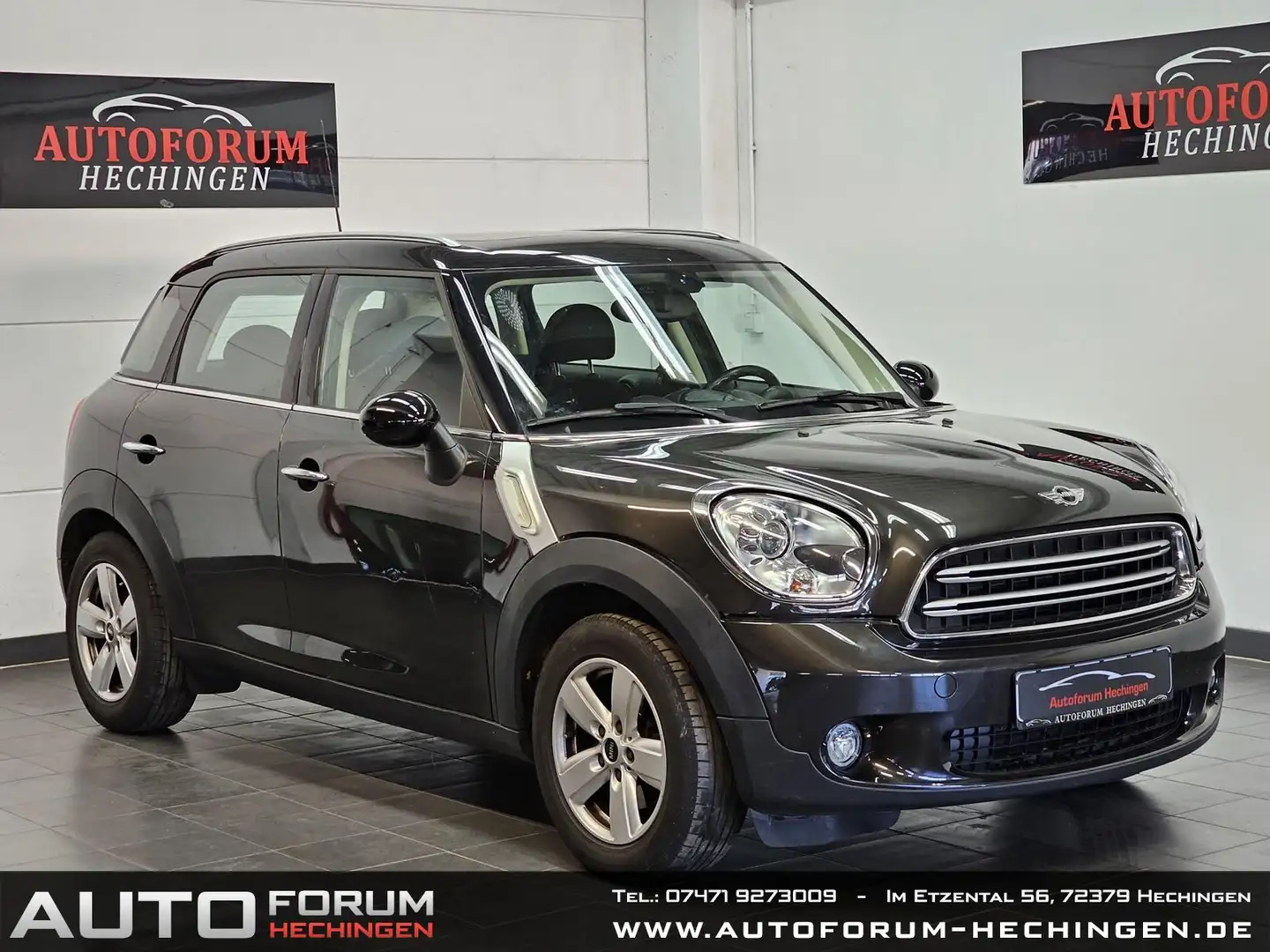 MINI Cooper Countryman 1.Hand Pano Bi-Xenon Grau - 1