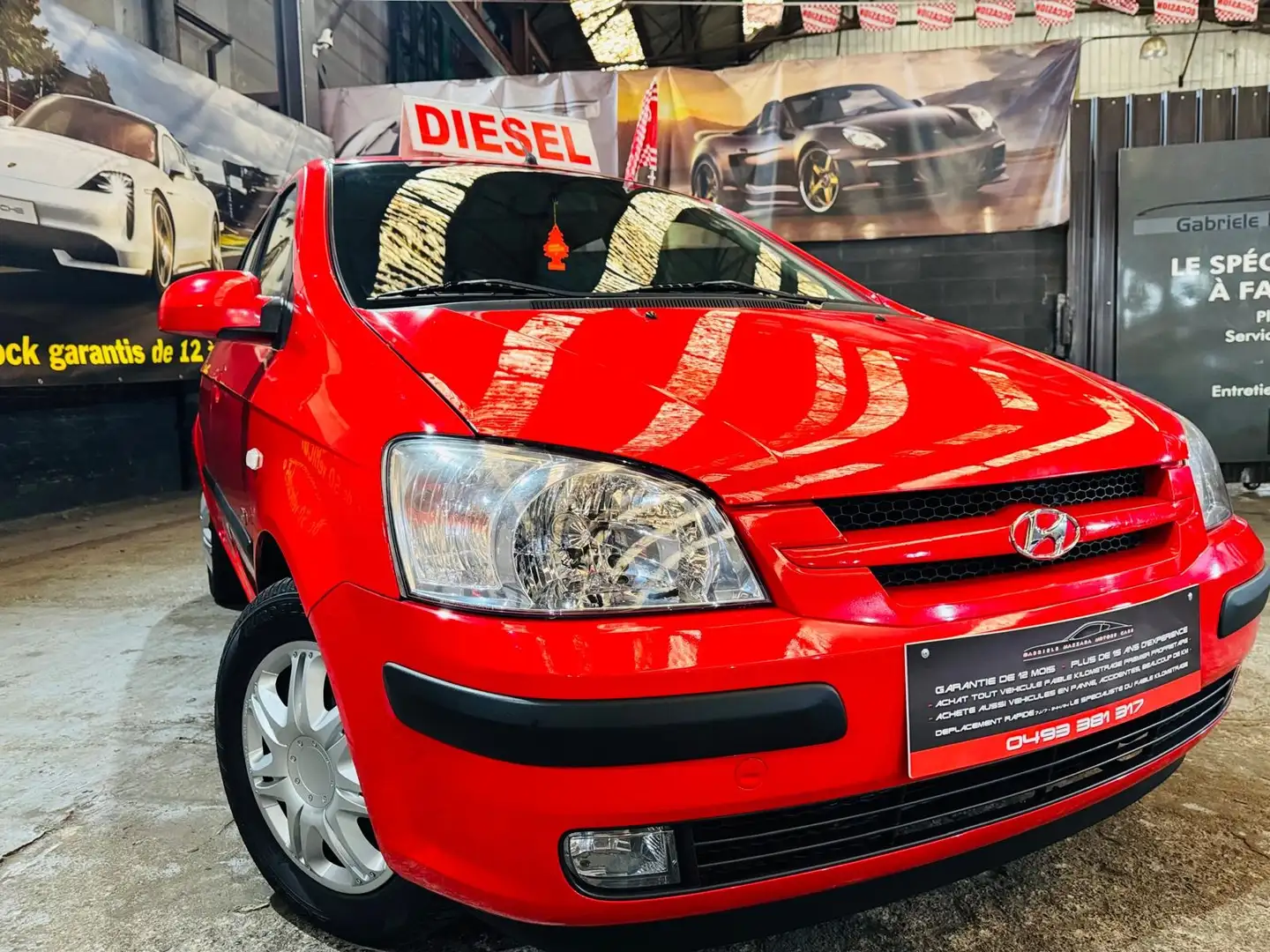 Hyundai Getz Getz 1.5CRDI - GARANTIE Rood - 2