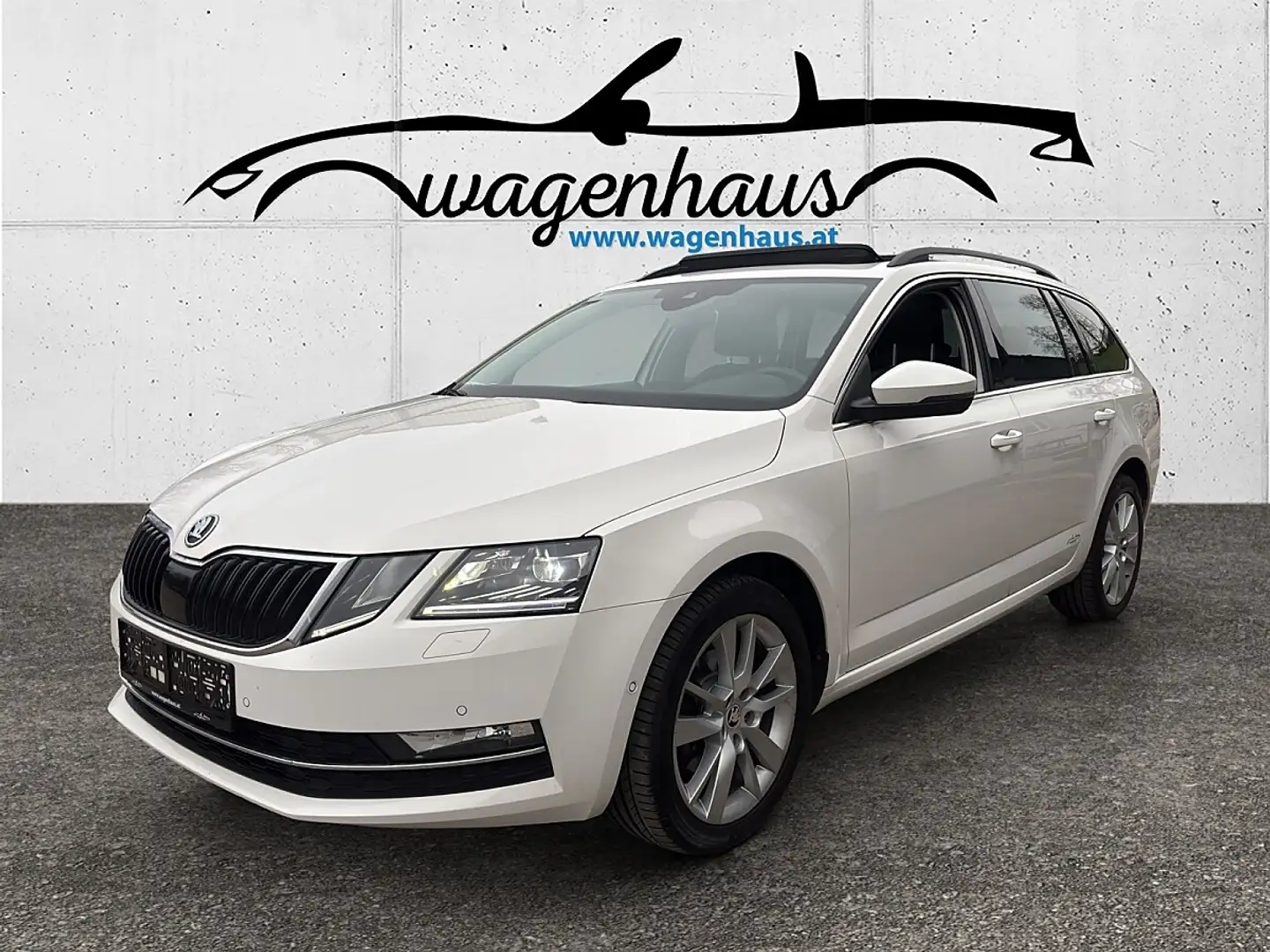 Skoda Octavia Combi 2,0 TDI Style Limited, SKY, ACC, CANTON, ... Weiß - 1