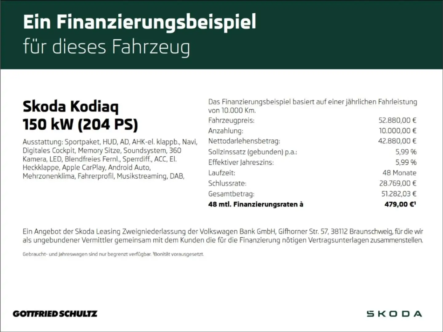 Skoda Kodiaq Sportline hybrid 1.5 TSI iV DSG Weiß - 2