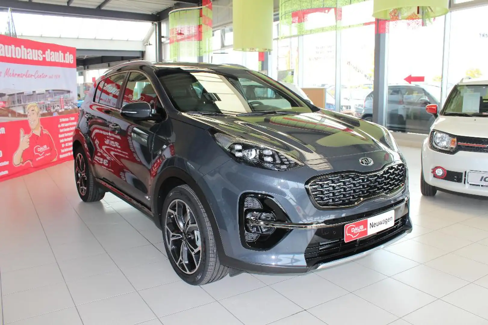 Kia Sportage 1.6T AWD DCT7 GTL + TECH+ LED Dt. FZG! Grau - 1