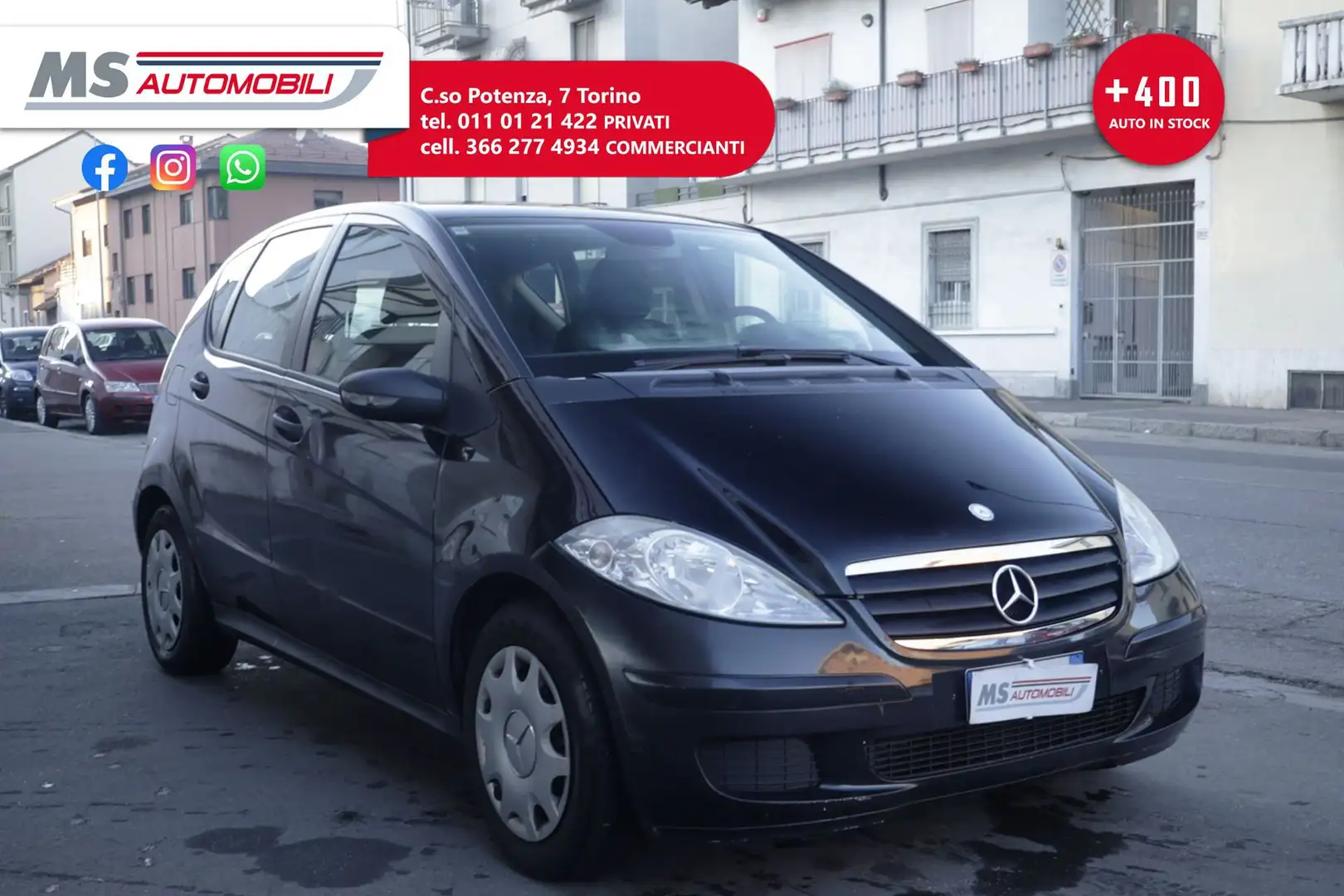 Mercedes-Benz A 160 Mercedes-Benz Classe A 160 CDI Unicoproprietario Nero - 1