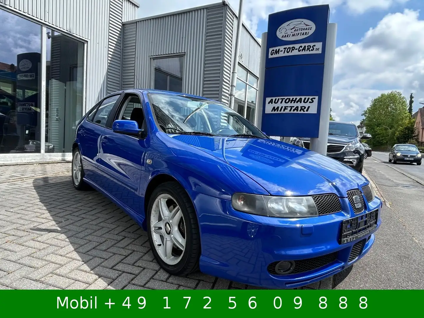 SEAT Leon 1,8 20V T Top Sport Klimaautomatik Albastru - 1