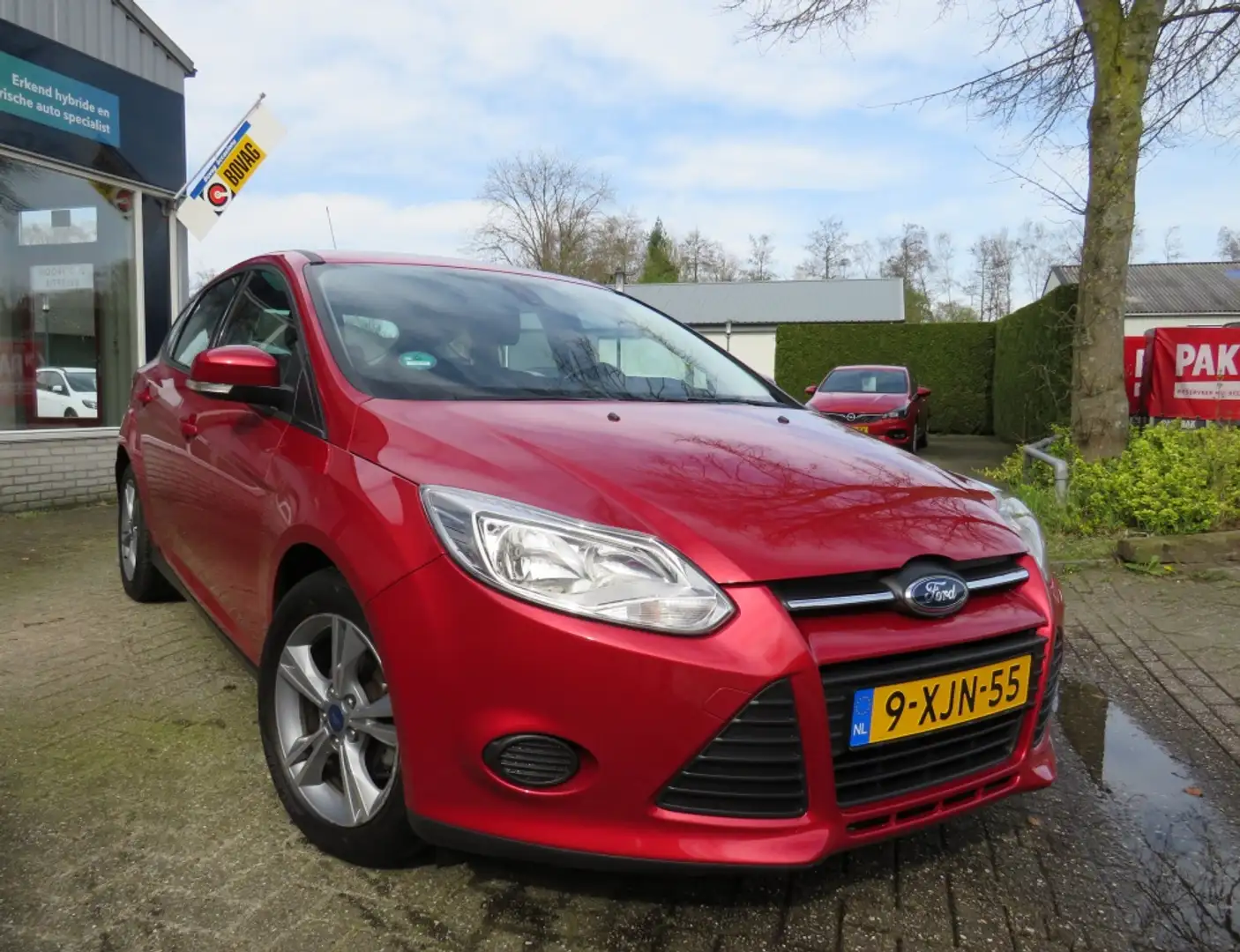Ford Focus 1.0 EcoBoost Edition NWE. D-RIEM / AIRCO / TREKHAA Rosso - 2