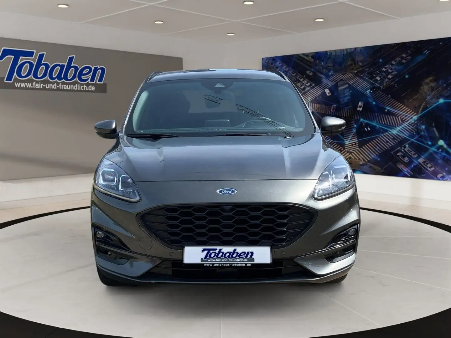 Ford Kuga ST-Line X 2.0 Autom. LED Navi Klima HeadUp Gris - 2