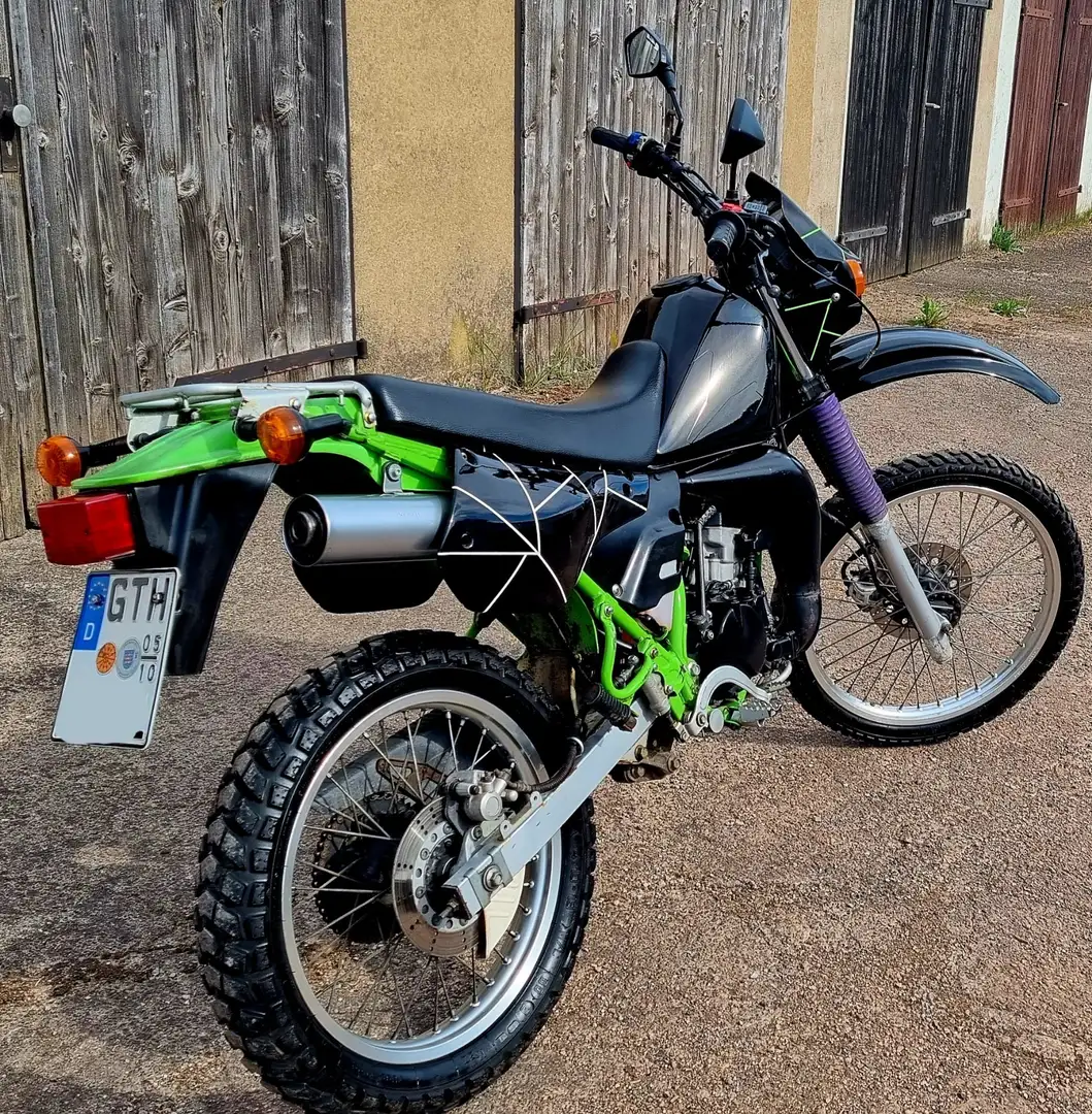 Kawasaki KMX 125 B Schwarz - 1