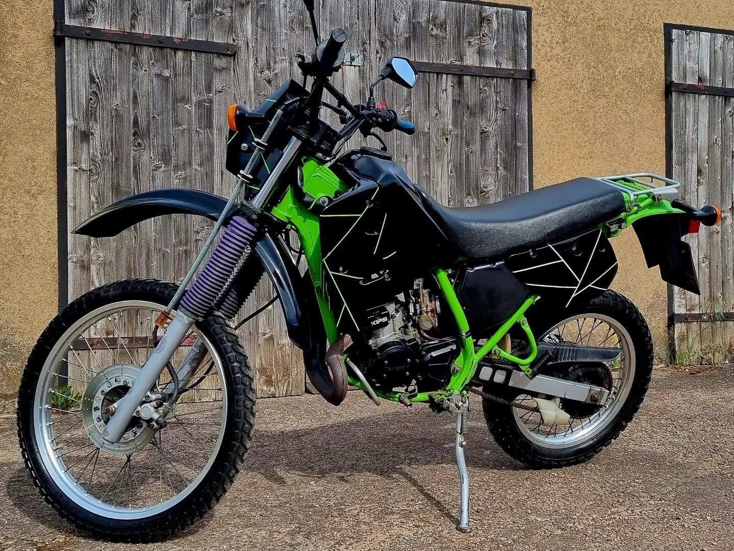 Kawasaki KMX 125 B Schwarz - 2