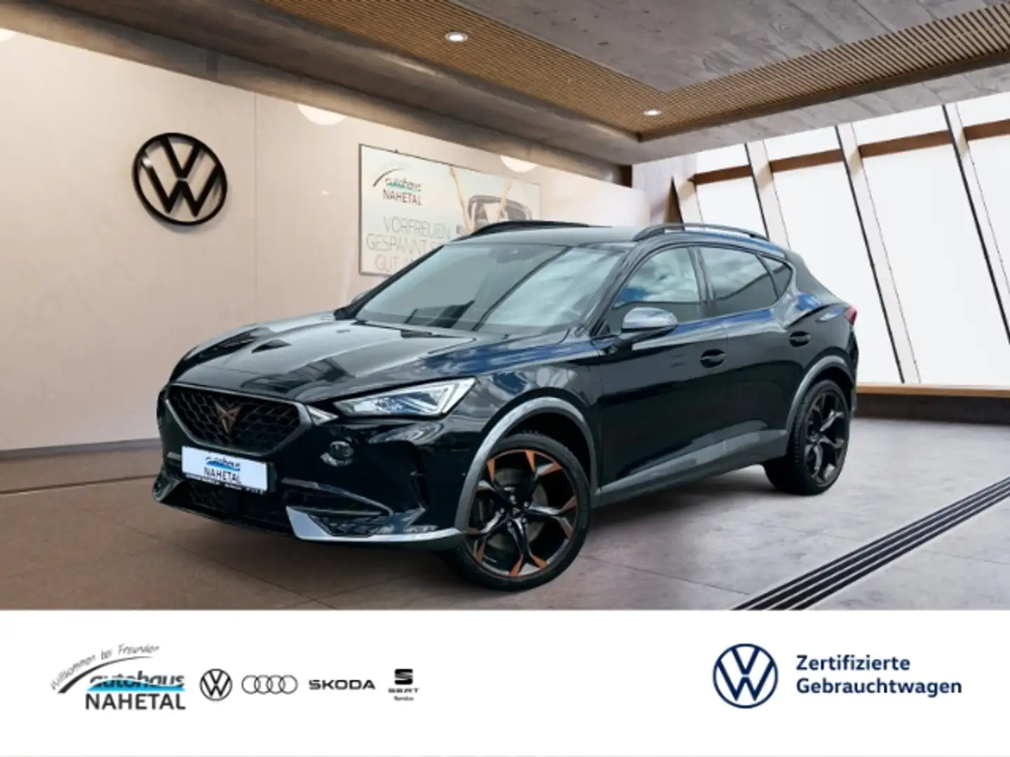 CUPRA Formentor VZ 1.4TSI DSG Hybrid LED NAVI 19'' DCC REAR VIEW A Zwart - 1