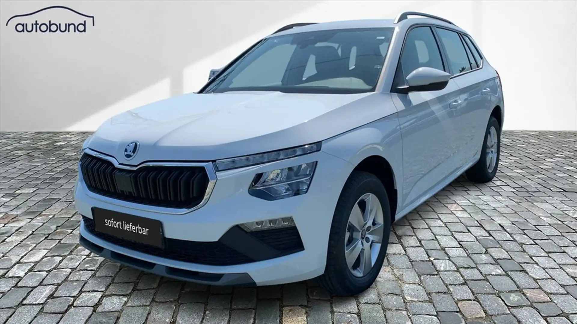 Skoda Kamiq 1,0 TSI DSG AHK DAB LED Link Weiß - 1