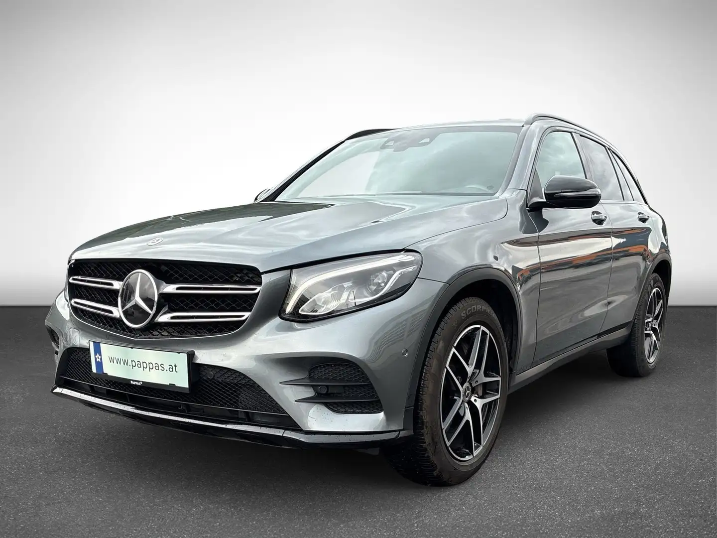 Mercedes-Benz GLC 220 d 4MATIC PTS Cam Totw AHK LED SHZ Grau - 2