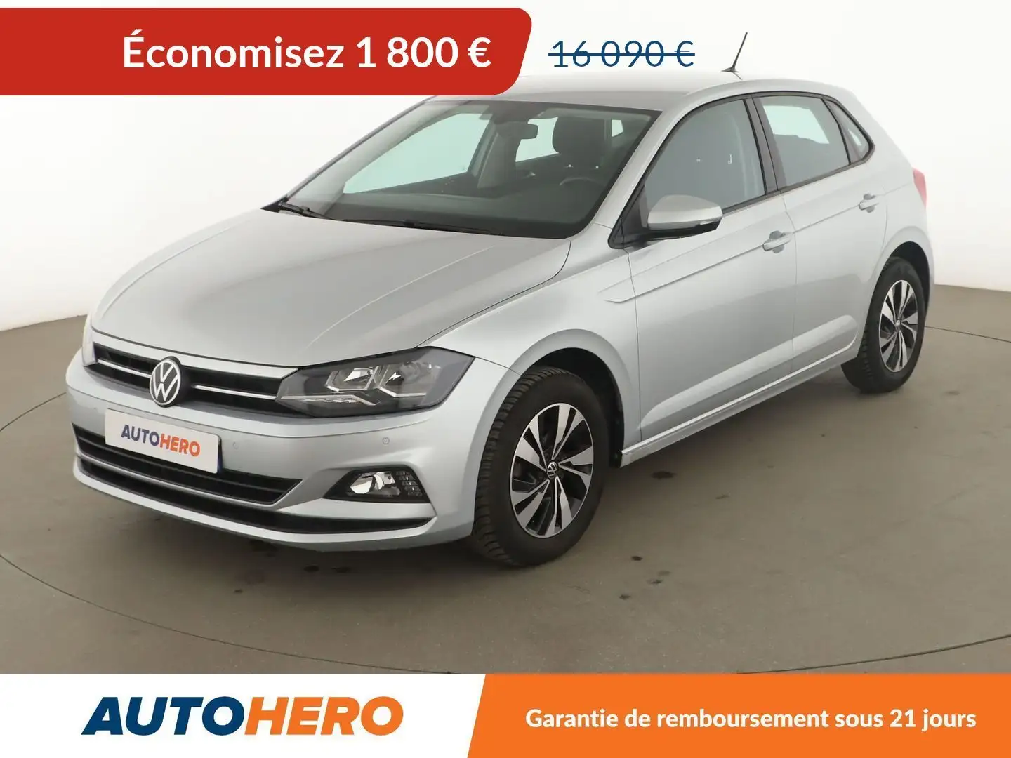 Volkswagen Polo 1.0 TSI Lounge Business Gris - 1