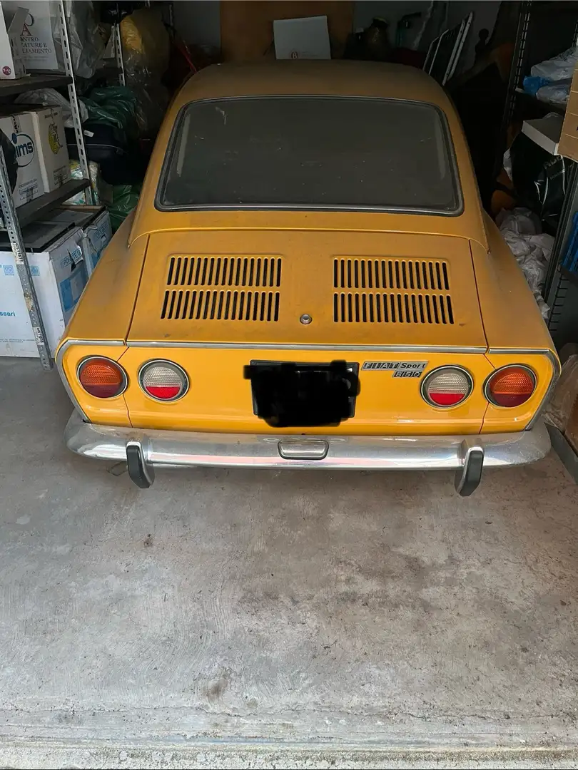 Fiat 850 Yellow - 2