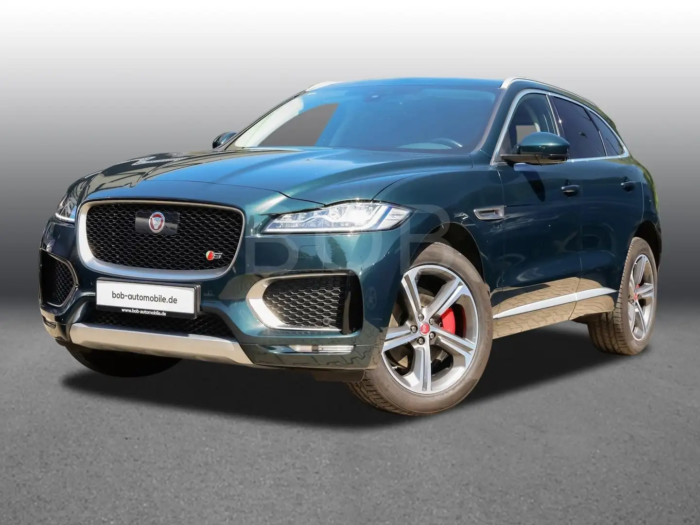 Jaguar F-Pace 30d S AWD NAVI KLIMA ACC DAB LM AHK Grün - 1
