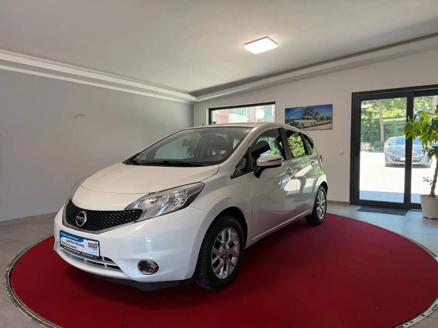 Nissan Note Acenta 1.2  KLIMA/TEMPO/ALU/SCHECKHEFT Weiß - 1