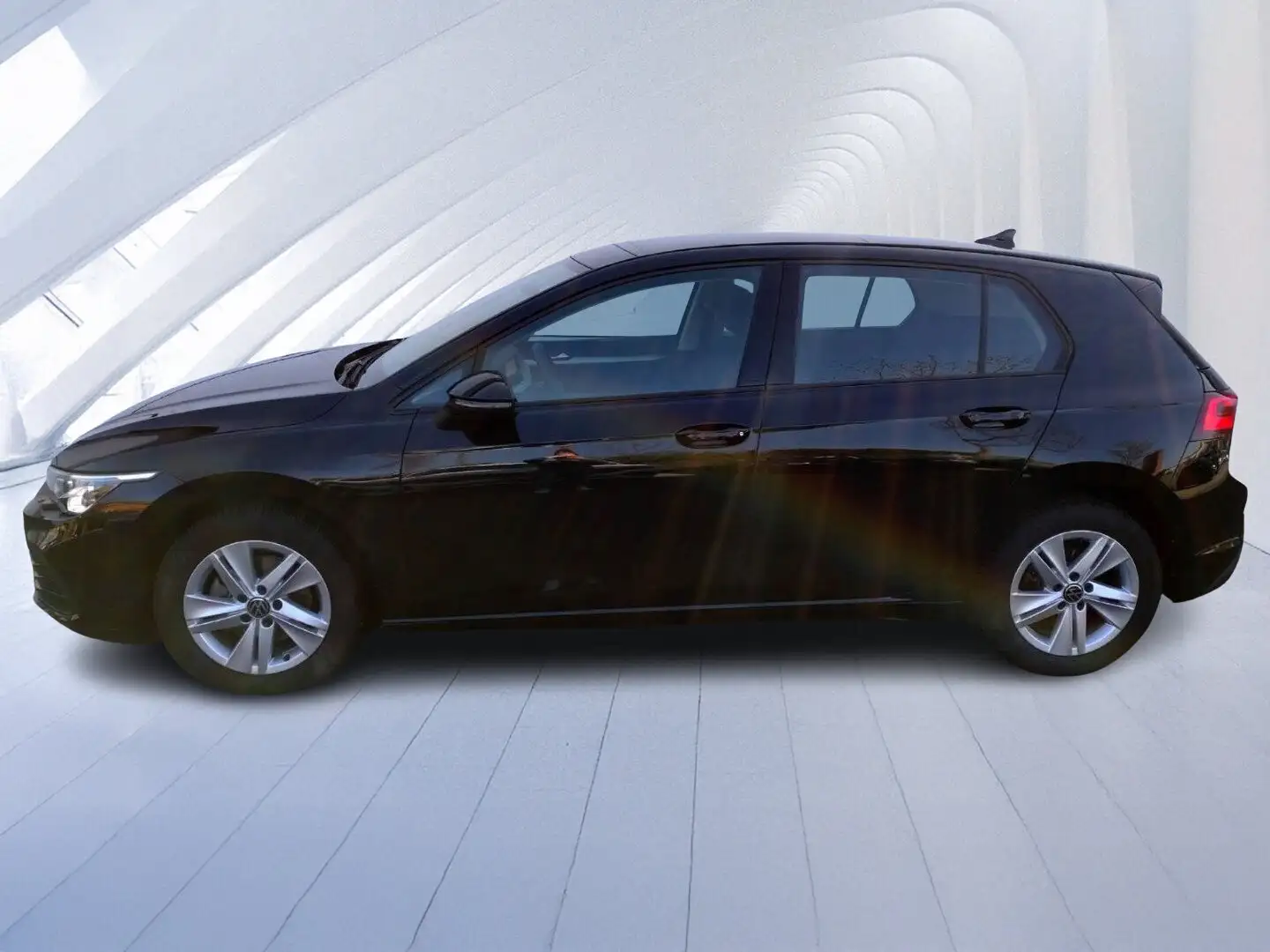 Volkswagen Golf Golf VIII 1.0 eTSI Life ACC-LED-Navi-SpurAssist Noir - 2