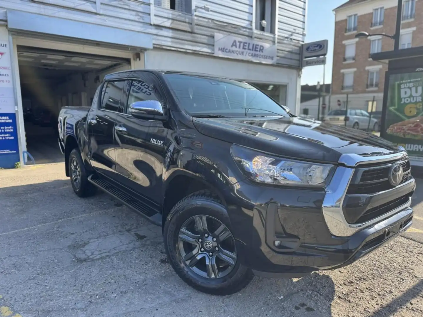 Toyota Hilux IV 4WD 2.8 D-4D 204 DOUBLE CABINE Noir - 2